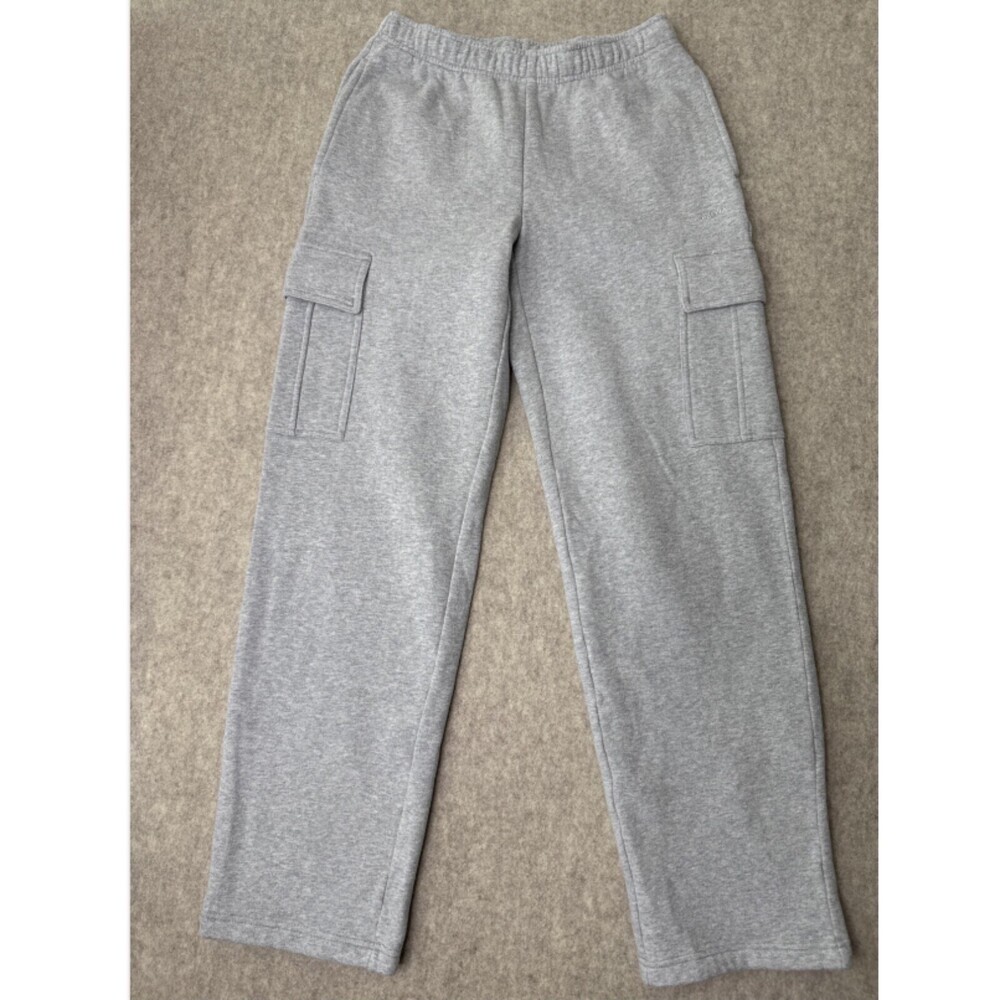 Aritzia TNA Cozy Fleece Cargo Sweatpant Women's S Gray New